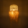 LEDTM® BASSETERRE 02162 Boho Κρεμαστό Φωτιστικό Οροφής με Ντουί 1 x E27 AC 220-240V IP20 - Μπεζ - Μ35 x Π35 x Υ60cm - Image 3