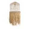 LEDTM® BASSETERRE 02163 Boho Κρεμαστό Φωτιστικό Οροφής με Ντουί 1 x E27 AC 220-240V IP20 - Μπεζ & Καφέ - Μ70 x Π70 x Υ170cm - Image 5