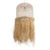 LEDTM® BASSETERRE 02163 Boho Κρεμαστό Φωτιστικό Οροφής με Ντουί 1 x E27 AC 220-240V IP20 - Μπεζ & Καφέ - Μ70 x Π70 x Υ170cm - Image 6