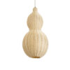 LEDTM® KINGSTOWN 02168 Boho Κρεμαστό Φωτιστικό Οροφής με Ντουί 1 x E27 AC 220-240V IP20 - Μπεζ - Μ30 x Π30 x Υ60cm - Image 2