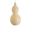 LEDTM® KINGSTOWN 02168 Boho Κρεμαστό Φωτιστικό Οροφής με Ντουί 1 x E27 AC 220-240V IP20 - Μπεζ - Μ30 x Π30 x Υ60cm - Image 5