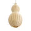 LEDTM® KINGSTOWN 02168 Boho Κρεμαστό Φωτιστικό Οροφής με Ντουί 1 x E27 AC 220-240V IP20 - Μπεζ - Μ30 x Π30 x Υ60cm - Image 6