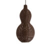 LEDTM® KINGSTOWN 02169 Boho Κρεμαστό Φωτιστικό Οροφής με Ντουί 1 x E27 AC 220-240V IP20 - Καφέ - Μ30 x Π30 x Υ60cm - Image 5