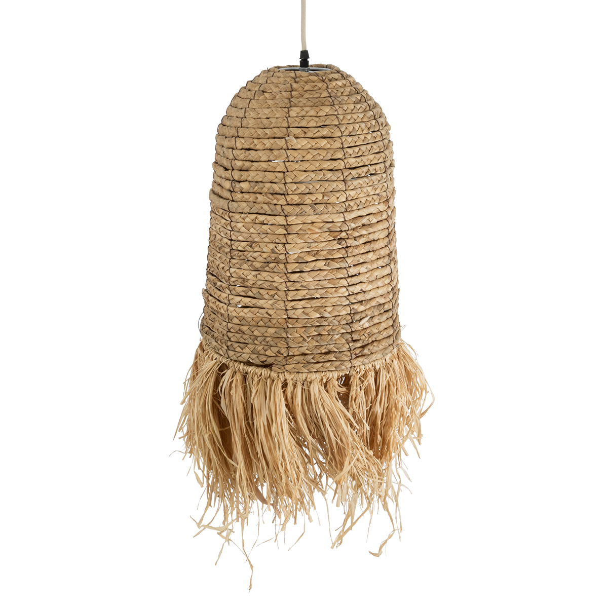 LEDTM® PORTOFERRAIO 02170 Boho Κρεμαστό Φωτιστικό Οροφής με Ντουί 1 x E27 AC 220-240V IP20 - Μπεζ - Μ30 x Π30 x Υ70cm - Image 7