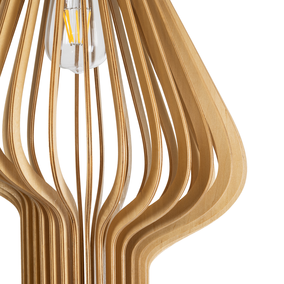 LEDTM® SCANDINAVIA 02172 Boho Κρεμαστό Φωτιστικό Οροφής με Ντουί 1 x E27 AC 220-240V IP20 - Μπεζ - Μ32 x Π32 x Υ56cm - Image 8