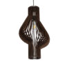 LEDTM® MIHIRO 02173 Boho Κρεμαστό Φωτιστικό Οροφής με Ντουί 1 x E27 AC 220-240V IP20 - Καφέ - Μ32 x Π32 x Υ56cm - Image 2