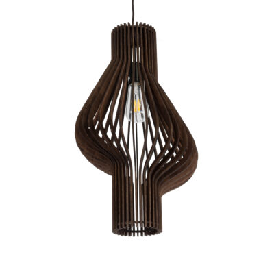 Alternative view of LEDTM® MIHIRO 02173 Boho Κρεμαστό Φωτιστικό Οροφής με Ντουί 1 x E27 AC 220-240V IP20 - Καφέ - Μ32 x Π32 x Υ56cm