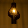 LEDTM® MIHIRO 02173 Boho Κρεμαστό Φωτιστικό Οροφής με Ντουί 1 x E27 AC 220-240V IP20 - Καφέ - Μ32 x Π32 x Υ56cm - Image 3
