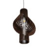 LEDTM® MIHIRO 02173 Boho Κρεμαστό Φωτιστικό Οροφής με Ντουί 1 x E27 AC 220-240V IP20 - Καφέ - Μ32 x Π32 x Υ56cm - Image 6