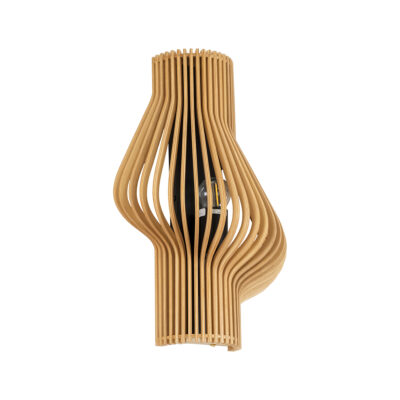 Alternative view of LEDTM® MIHIRO 02174 Boho Φωτιστικό Τοίχου - Απλίκα με Ντουί 1 x E27 AC 220-240V IP20 - Μπεζ - Μ25 x Π13 x Υ40cm
