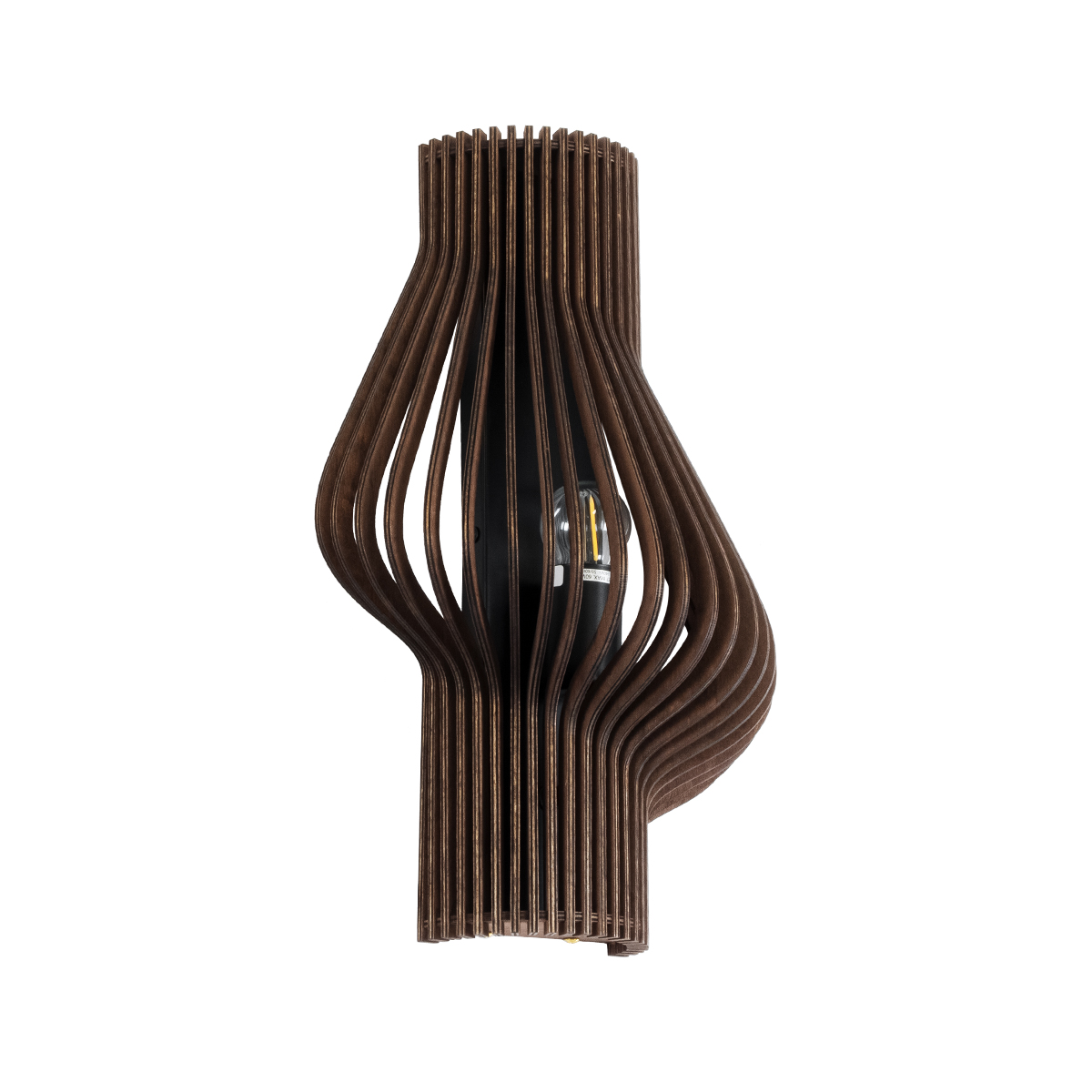 LEDTM® MIHIRO 02175 Boho Φωτιστικό Τοίχου - Απλίκα με Ντουί 1 x E27 AC 220-240V IP20 - Καφέ - Μ25 x Π13 x Υ40cm - Image 2