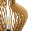 LEDTM® MIHIRO 02176 Boho Επιτραπέζιο Φωτιστικό Πορτατίφ με Ντουί 1 x E27 AC 220-240V IP20 - Μπεζ& Μαύρο - Μ33 x Π33 x Υ57cm - Image 6