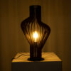 LEDTM® MIHIRO 02177 Boho Επιτραπέζιο Φωτιστικό Πορτατίφ με Ντουί 1 x E27 AC 220-240V IP20 - Καφέ & Μαύρο - Μ33 x Π33 x Υ57cm - Image 3