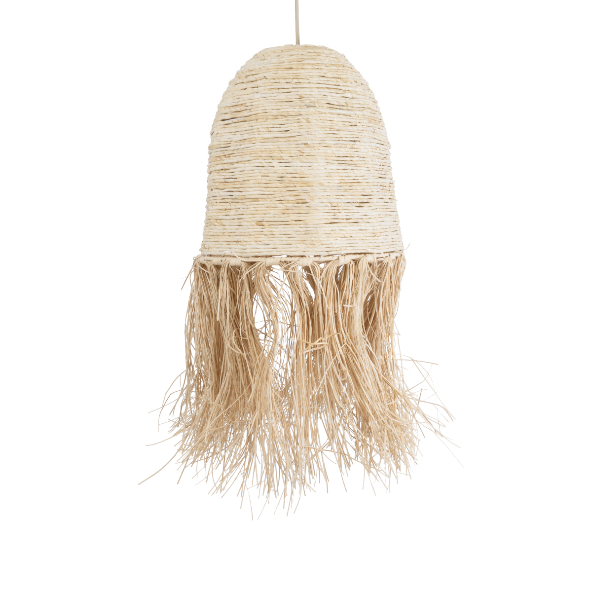 LEDTM® AREMBEPE 02178 Boho Κρεμαστό Φωτιστικό Οροφής με Ντουί 1 x E27 AC 220-240V IP20 - Μπεζ - Μ34 x Π34 x Υ70cm - Image 5