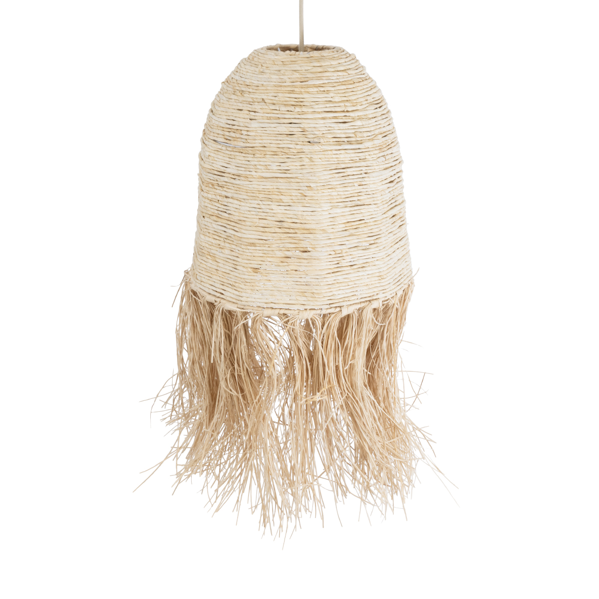LEDTM® AREMBEPE 02178 Boho Κρεμαστό Φωτιστικό Οροφής με Ντουί 1 x E27 AC 220-240V IP20 - Μπεζ - Μ34 x Π34 x Υ70cm - Image 7