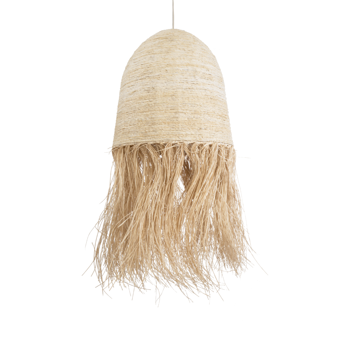 LEDTM® AREMBEPE 02179 Boho Κρεμαστό Φωτιστικό Οροφής με Ντουί 1 x E27 AC 220-240V IP20 - Μπεζ - Μ60 x Π60 x Υ130cm - Image 2