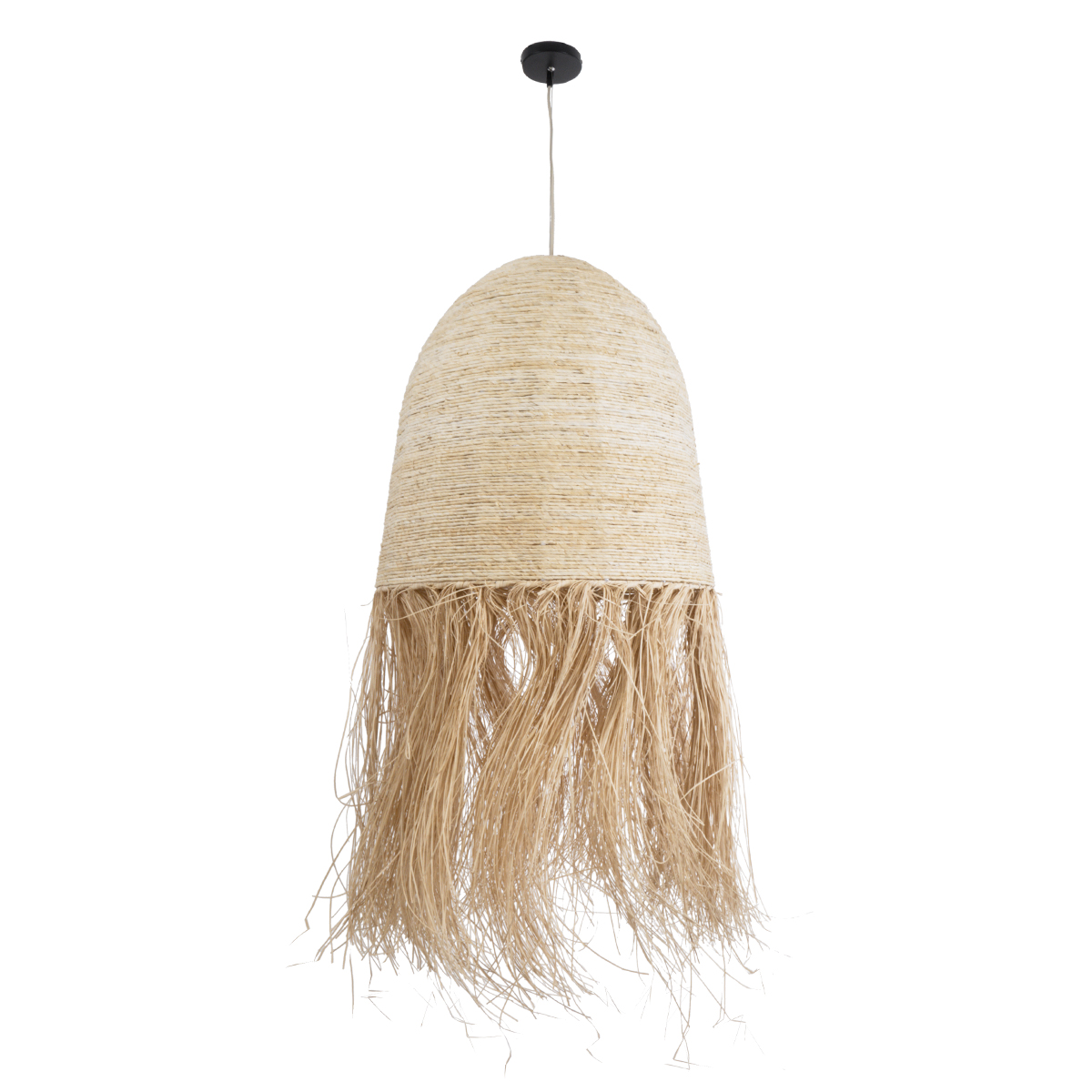 LEDTM® AREMBEPE 02179 Boho Κρεμαστό Φωτιστικό Οροφής με Ντουί 1 x E27 AC 220-240V IP20 - Μπεζ - Μ60 x Π60 x Υ130cm - Image 4