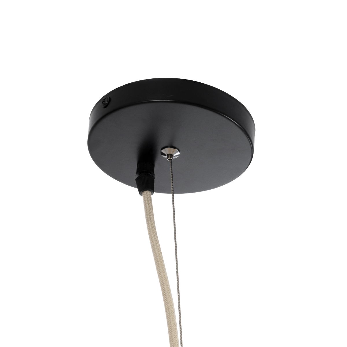 LEDTM® AREMBEPE 02179 Boho Κρεμαστό Φωτιστικό Οροφής με Ντουί 1 x E27 AC 220-240V IP20 - Μπεζ - Μ60 x Π60 x Υ130cm - Image 9