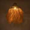 LEDTM® PORTOFERRAIO 02185 Boho Κρεμαστό Φωτιστικό Οροφής με Ντουί 1 x E27 AC 220-240V IP20 - Μπεζ - Μ50 x Π50 x Υ80cm - Image 3