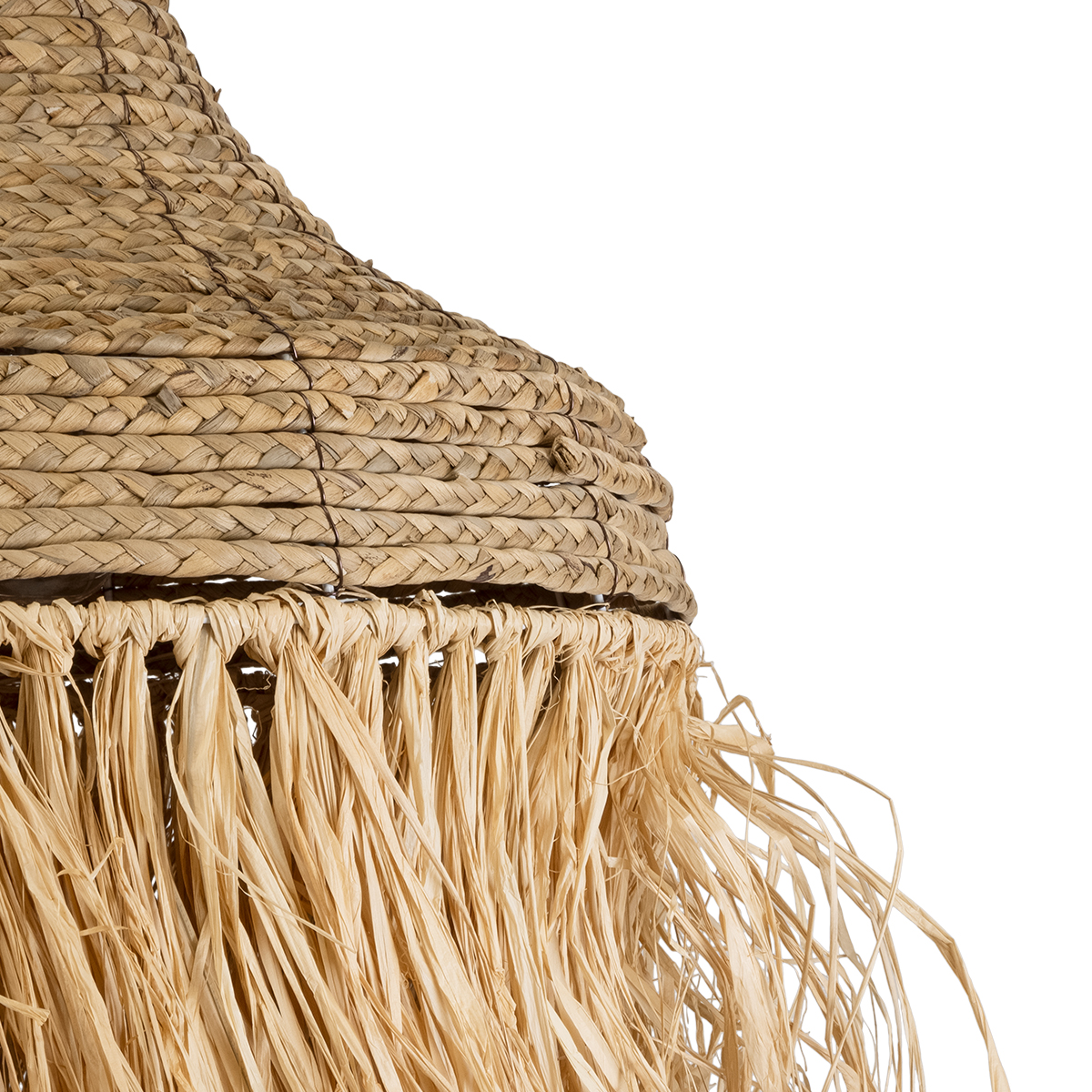 LEDTM® PORTOFERRAIO 02185 Boho Κρεμαστό Φωτιστικό Οροφής με Ντουί 1 x E27 AC 220-240V IP20 - Μπεζ - Μ50 x Π50 x Υ80cm - Image 8