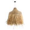 LEDTM® PORTOFERRAIO 02186 Boho Κρεμαστό Φωτιστικό Οροφής με Ντουί 1 x E27 AC 220-240V IP20 - Μπεζ - Μ80 x Π80 x Υ120cm - Image 4