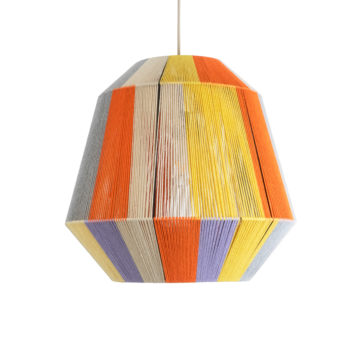 LEDTM® SALERNO 02188 Boho Κρεμαστό Φωτιστικό Οροφής με Ντουί 1 x E27 AC 220-240V IP20 - Πολύχρωμο - Μ50 x Π50 x Υ50cm - Image 5