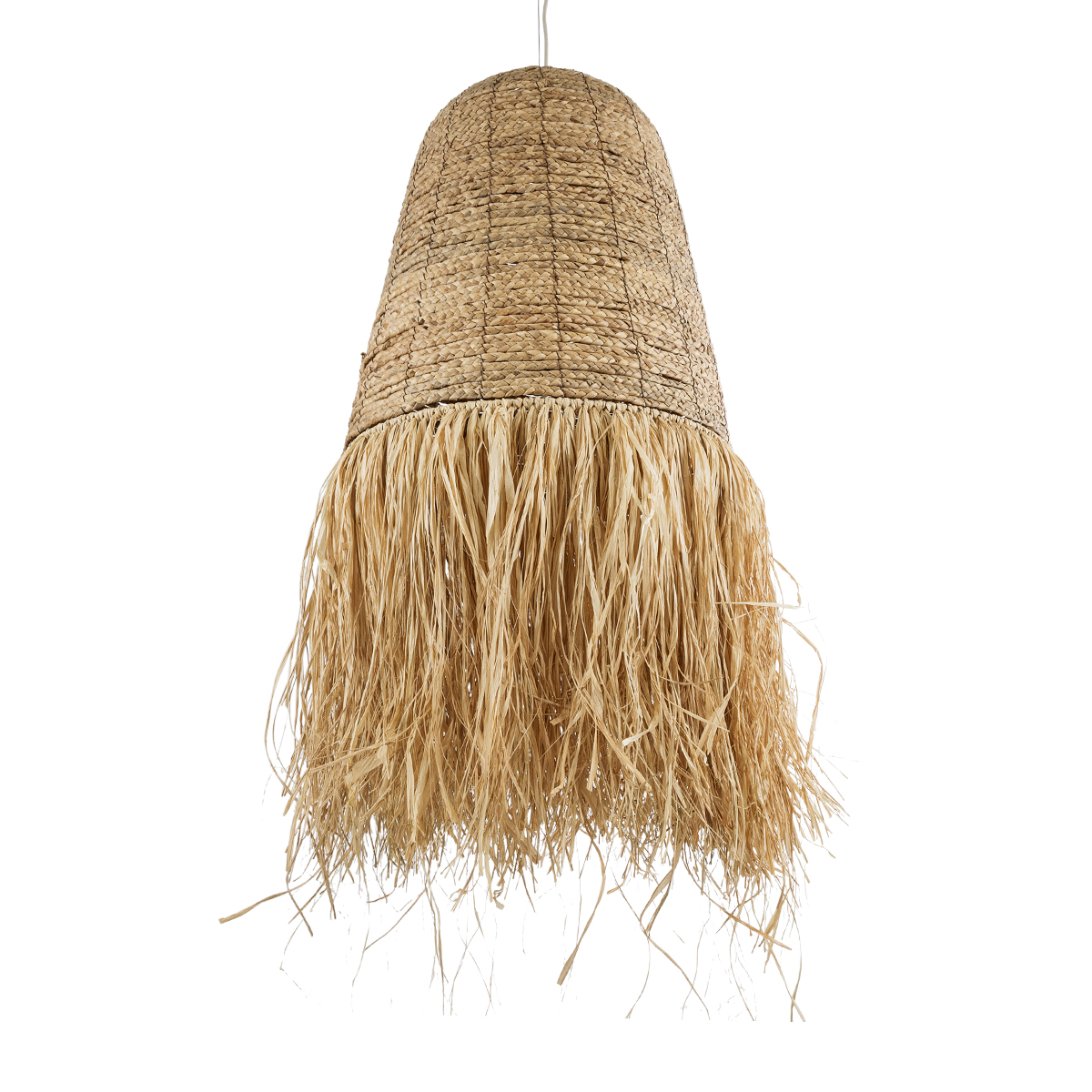 LEDTM® PORTOFERRAIO 02190 Boho Κρεμαστό Φωτιστικό Οροφής με Ντουί 1 x E27 AC 220-240V IP20 - Μπεζ - Μ60 x Π60 x Υ120cm - Image 6