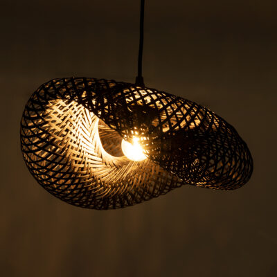 Alternative view of LEDTM® MEXICO 02200 Boho Κρεμαστό Φωτιστικό Οροφής με Ντουί 1 x E27 AC 220-240V IP20 - Μαύρο - Μ40 x Π30 x Υ13cm