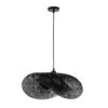 LEDTM® MEXICO 02201 Boho Κρεμαστό Φωτιστικό Οροφής με Ντουί 1 x E27 AC 220-240V IP20 - Μαύρο - Μ65 x Π45 x Υ18cm - Image 3