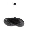 LEDTM® MEXICO 02202 Boho Κρεμαστό Φωτιστικό Οροφής με Ντουί 1 x E27 AC 220-240V IP20 - Μαύρο - Μ85 x Π50 x Υ30cm - Image 3