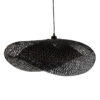 LEDTM® MEXICO 02202 Boho Κρεμαστό Φωτιστικό Οροφής με Ντουί 1 x E27 AC 220-240V IP20 - Μαύρο - Μ85 x Π50 x Υ30cm - Image 4