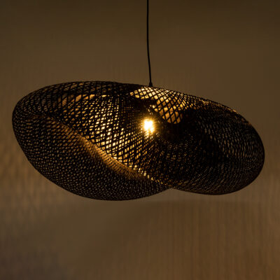 Alternative view of LEDTM® MEXICO 02203 Boho Κρεμαστό Φωτιστικό Οροφής με Ντουί 1 x E27 AC 220-240V IP20 - Μαύρο - Μ100 x Π62 x Υ33cm
