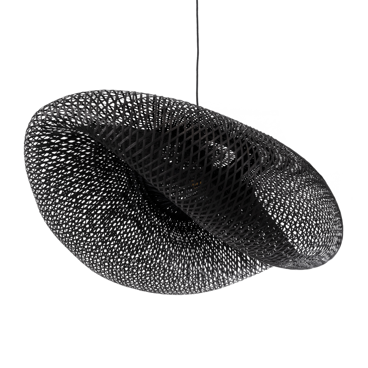 LEDTM® MEXICO 02203 Boho Κρεμαστό Φωτιστικό Οροφής με Ντουί 1 x E27 AC 220-240V IP20 - Μαύρο - Μ100 x Π62 x Υ33cm - Image 5