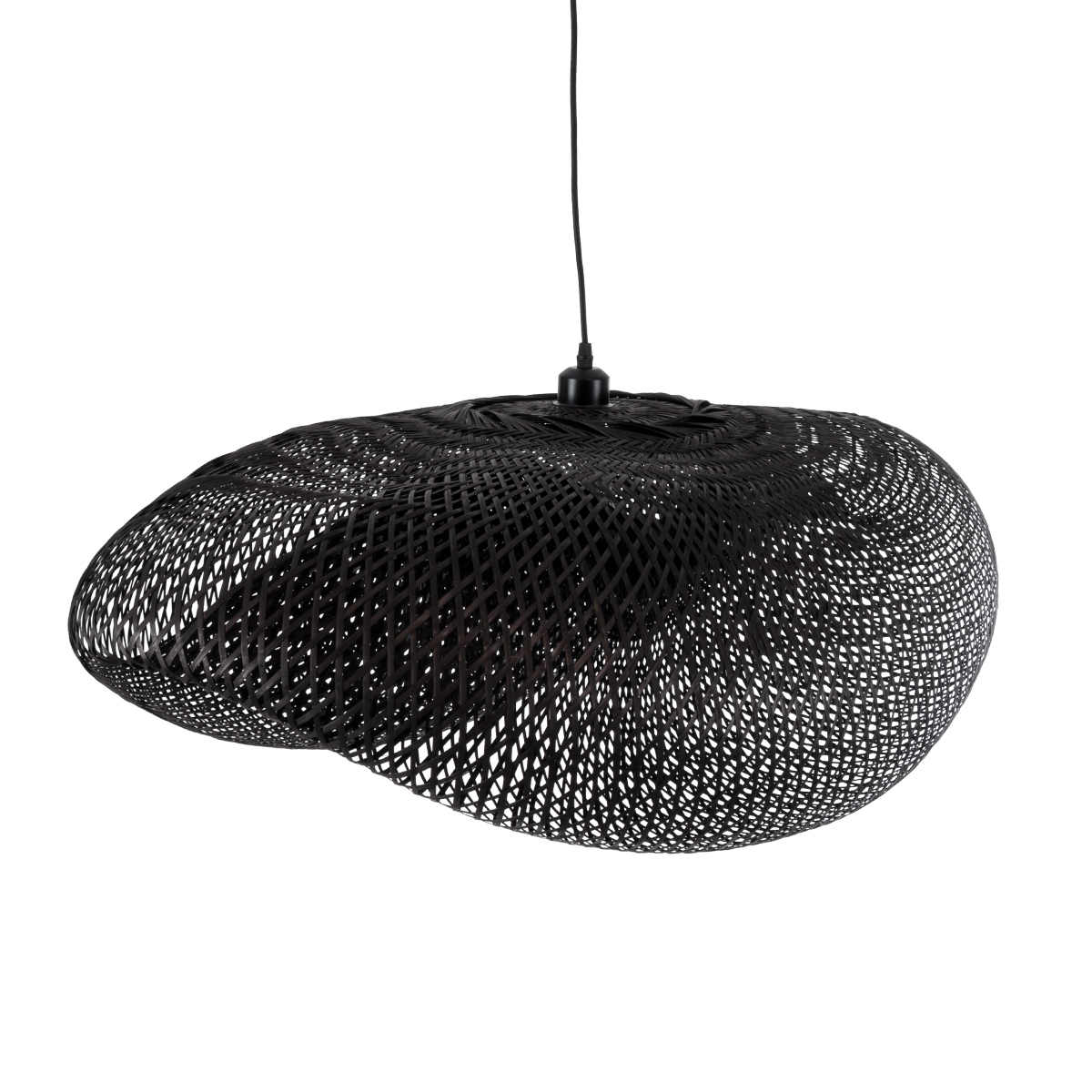 LEDTM® MEXICO 02203 Boho Κρεμαστό Φωτιστικό Οροφής με Ντουί 1 x E27 AC 220-240V IP20 - Μαύρο - Μ100 x Π62 x Υ33cm - Image 6