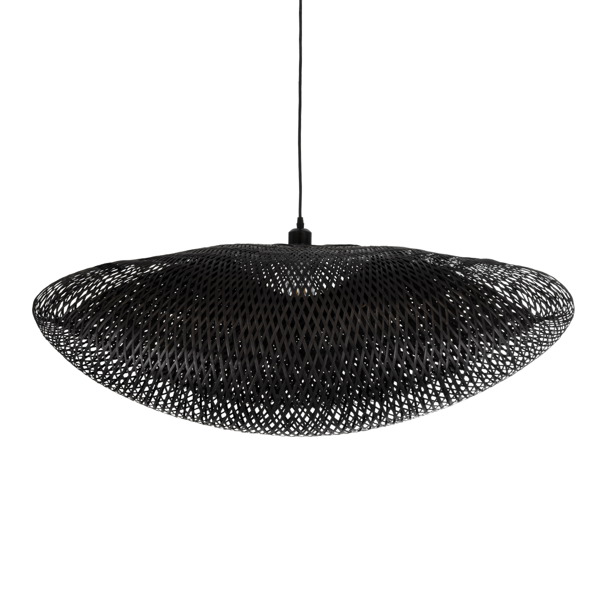LEDTM® MEXICO 02203 Boho Κρεμαστό Φωτιστικό Οροφής με Ντουί 1 x E27 AC 220-240V IP20 - Μαύρο - Μ100 x Π62 x Υ33cm - Image 7