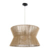 LEDTM® BISBEE 02204 Boho Κρεμαστό Φωτιστικό Οροφής με Ντουί 1 x E27 AC 220-240V IP20 - Μπεζ - Μ50 x Π50 x Υ28cm - Image 4