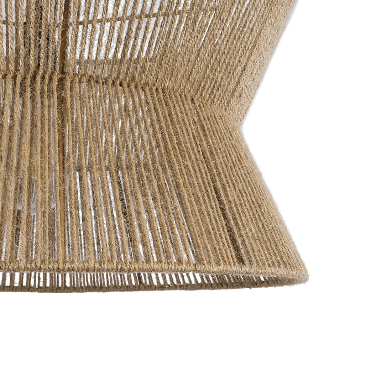 LEDTM® BISBEE 02204 Boho Κρεμαστό Φωτιστικό Οροφής με Ντουί 1 x E27 AC 220-240V IP20 - Μπεζ - Μ50 x Π50 x Υ28cm - Image 8