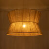 LEDTM® BISBEE 02205 Boho Κρεμαστό Φωτιστικό Οροφής με Ντουί 1 x E27 AC 220-240V IP20 - Μπεζ - Μ80 x Π80 x Υ48cm - Image 3