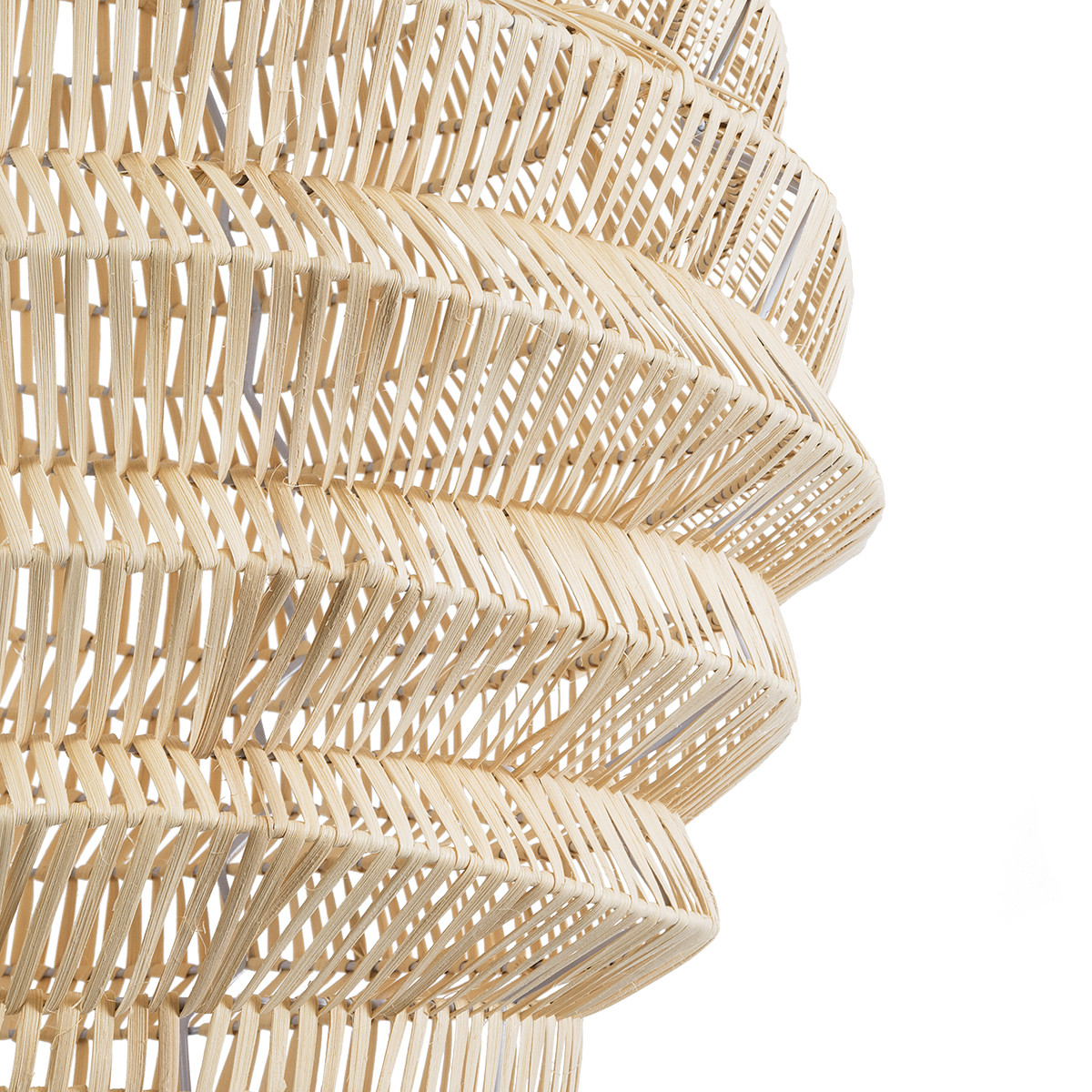 LEDTM® OREGON 02206 Boho Κρεμαστό Φωτιστικό Οροφής με Ντουί 1 x E27 AC 220-240V IP20 - Μπεζ - Μ60 x Π60 x Υ56cm - Image 8