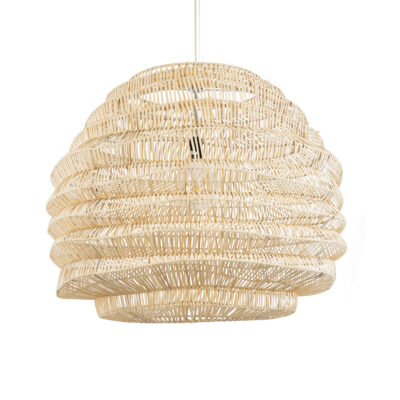 Alternative view of LEDTM® OREGON 02207 Boho Κρεμαστό Φωτιστικό Οροφής με Ντουί 1 x E27 AC 220-240V IP20 - Μπεζ - Μ80 x Π80 x Υ65cm