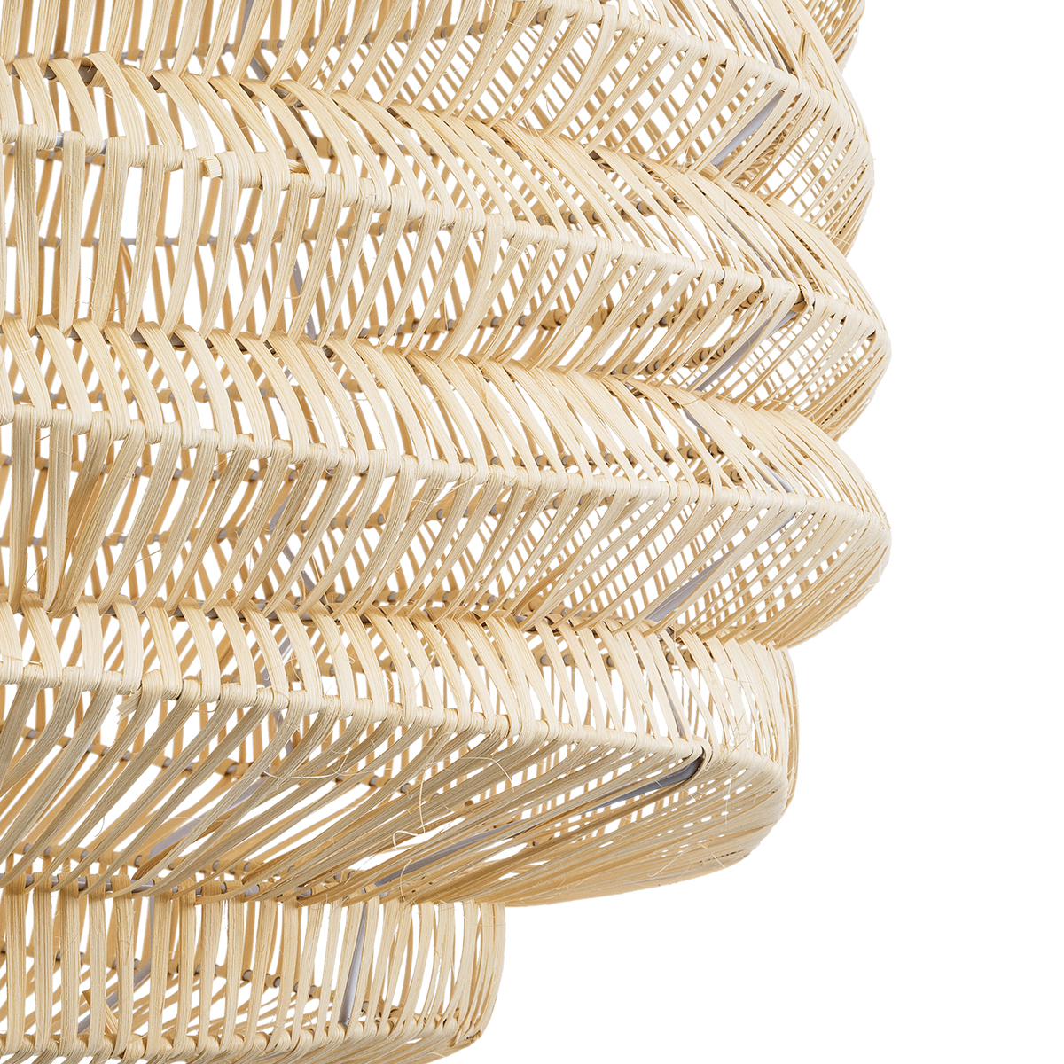 LEDTM® OREGON 02207 Boho Κρεμαστό Φωτιστικό Οροφής με Ντουί 1 x E27 AC 220-240V IP20 - Μπεζ - Μ80 x Π80 x Υ65cm - Image 8