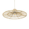 LEDTM® PALERMO 02208 Boho Κρεμαστό Φωτιστικό Οροφής με Ντουί 1 x E27 AC 220-240V IP20 - Μπεζ - Μ60 x Π60 x Υ20cm - Image 6
