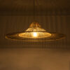 LEDTM® PALERMO 02209 Boho Κρεμαστό Φωτιστικό Οροφής με Ντουί 1 x E27 AC 220-240V IP20 - Μπεζ - Μ100 x Π100 x Υ30cm - Image 3