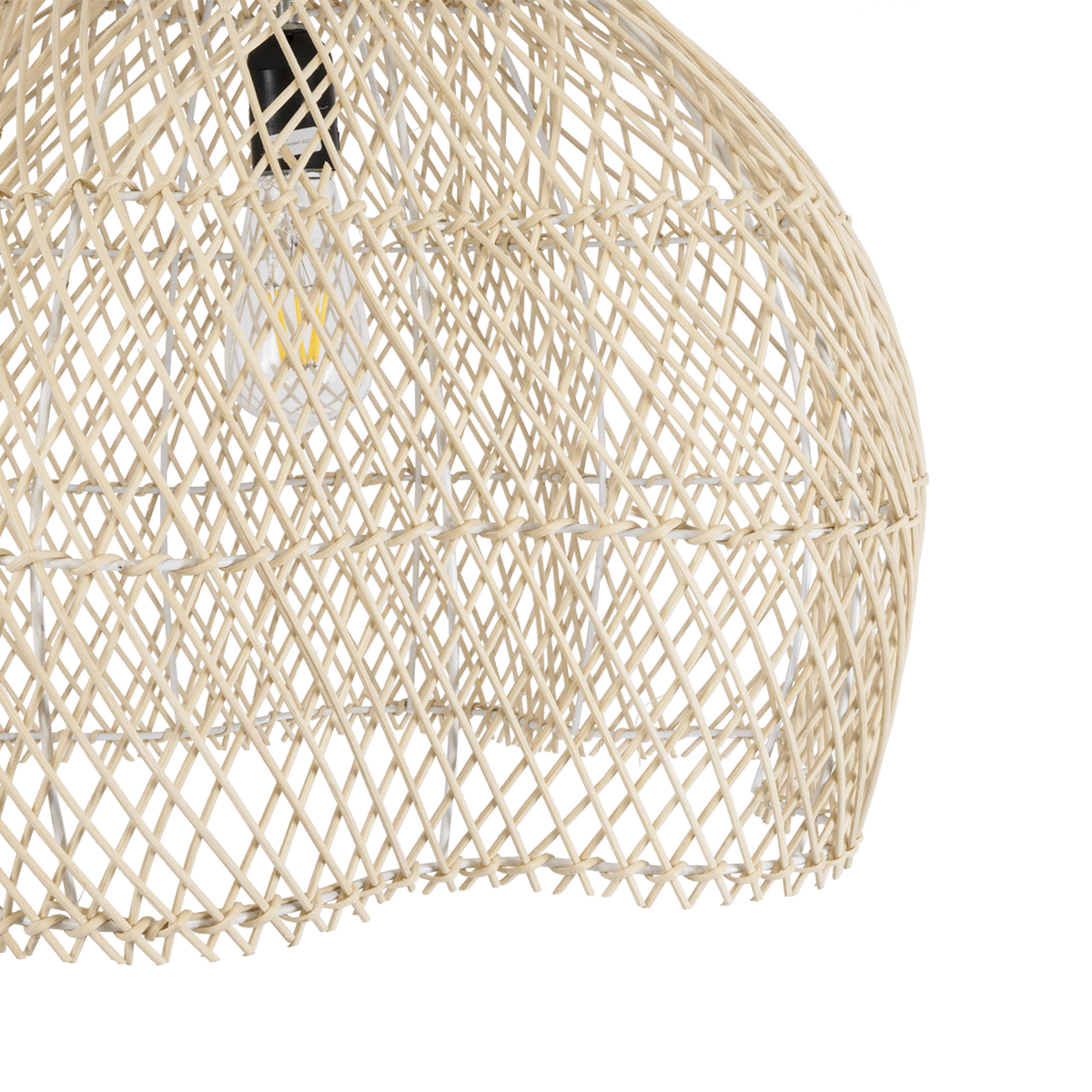 LEDTM® ADEJE 02210 Boho Κρεμαστό Φωτιστικό Οροφής με Ντουί 1 x E27 AC 220-240V IP20 - Μπεζ - Μ60 x Π60 x Υ60cm - Image 8