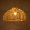 LEDTM® ADEJE 02211 Boho Κρεμαστό Φωτιστικό Οροφής με Ντουί 1 x E27 AC 220-240V IP20 - Μπεζ - Μ80 x Π80 x Υ55cm - Image 3
