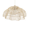 LEDTM® ADEJE 02211 Boho Κρεμαστό Φωτιστικό Οροφής με Ντουί 1 x E27 AC 220-240V IP20 - Μπεζ - Μ80 x Π80 x Υ55cm - Image 6