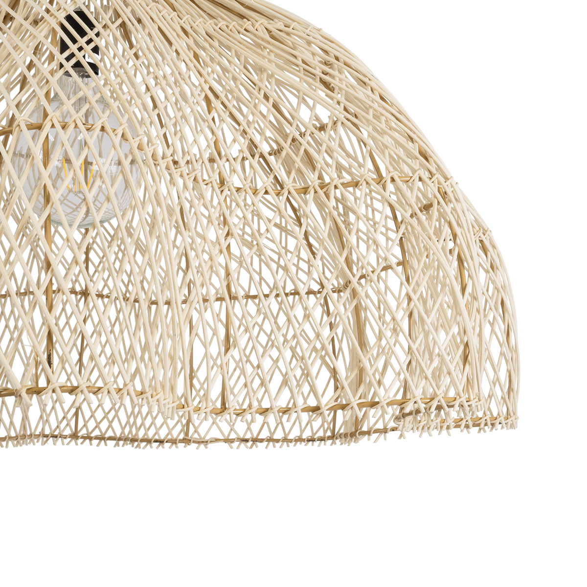 LEDTM® ADEJE 02211 Boho Κρεμαστό Φωτιστικό Οροφής με Ντουί 1 x E27 AC 220-240V IP20 - Μπεζ - Μ80 x Π80 x Υ55cm - Image 8