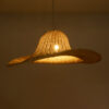 LEDTM® ESPARGOS 02214 Boho Κρεμαστό Φωτιστικό Οροφής με Ντουί 1 x E27 AC 220-240V IP20 - Μπεζ - Μ70 x Π70 x Υ35cm - Image 3