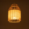 LEDTM® GALIA 02219 Boho Κρεμαστό Φωτιστικό Οροφής με Ντουί 1 x E27 AC 220-240V IP20 - Μπεζ & Καφέ - Μ30 x Π30 x Υ40cm - Image 3