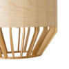 LEDTM® GALIA 02220 Boho Κρεμαστό Φωτιστικό Οροφής με Ντουί 1 x E27 AC 220-240V IP20 - Μπεζ & Καφέ - Μ30 x Π30 x Υ40cm - Image 8